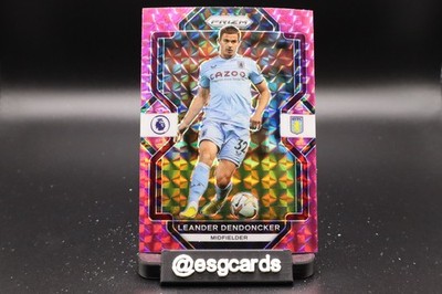2022-23 Panini Prizm Premier League - Leander Dendoncker #242 Pink Mosaic Prizm