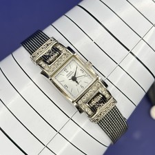 Geneva Limited Edition Watch Women 16mm Silver Tone White Dial 9.27
