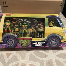 TMNT Mutant Mayhem Ooze Cruisin' Van Action Figures 6-pack Target Exclusive New