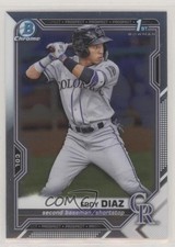 2021 Bowman Chrome Prospects Eddy Diaz #BCP-33 0or9