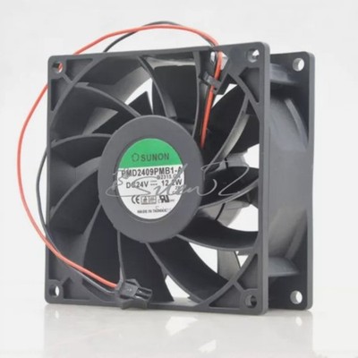 SUNON PMD2409PMB1-A (2) GN.165 Ball Bearing 204.21m3/h 24VDC 57.6dBA 90x90x38mm