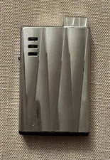 Vintage Ronson Silver Tone Art Deco Design Varaflame Piezo-electric Lighter