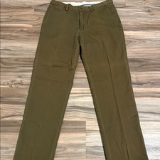 POLO RALPH LAUREN Classic Fit Chino Trousers Brown Men  s Sz. 32x32 Cotton