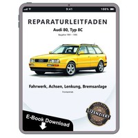 Audi 80 Typ 8C 1991-1995 Fahrwerk Achsen Lenkung Bremsen Reparaturanleitung Pdf