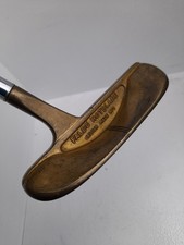 Faldo Hotblade Heel & Toe  Brass Putter, Original Condition