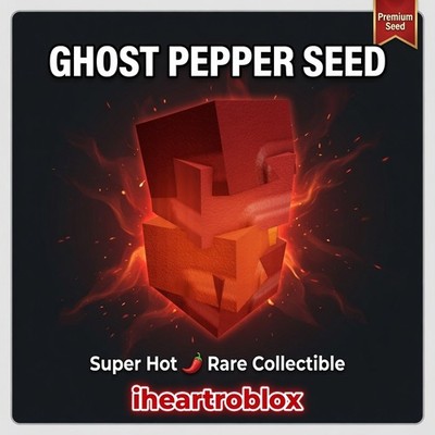 Grow A Garden 2 Ghost Pepper Seed 1x