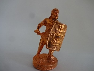 Metallfigur 2007 '' Römer Serie '' Legionarus '' Nr.404 03 '' Rotkupfer