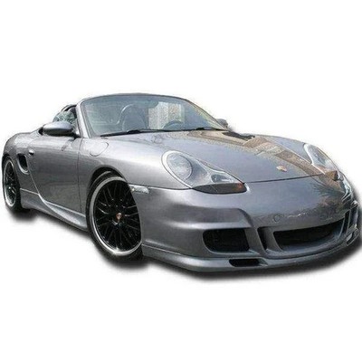 For Porsche Boxster 1997-2004 KBD GT 3 Style Front Bumper Lip Unpainted