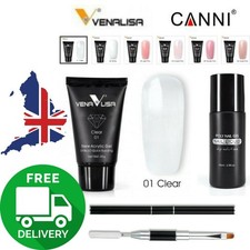 VENALISA Polygel  Building Poly Nail Gel Nail Extension Brush Liquid