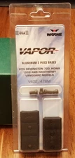 Warne Vapor V402/476M Rifle Scope Bases - NEW