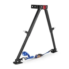 Adjustable Height Hitch Mount Stabilizer Series Steel Receiver Hitch Stand RV 