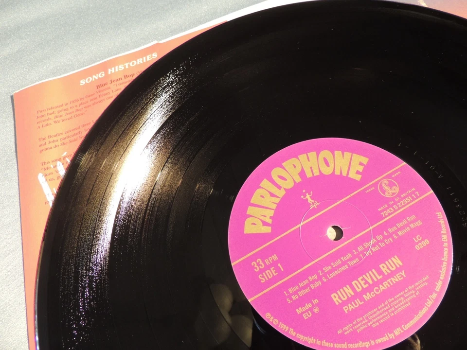 LP Paul McCartney  Run Devil Run 1999 Parlophone | Mint- - Image 2 of 4