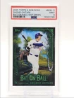 SHOHEI OHTANI 2025 TOPPS X BOB ROSS BAT ON BALL SAP GREEN /75 PSA 9 Q4616