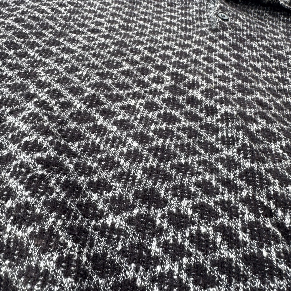 Vintage Pronto Uomo Sweater Mens XL Geometric Knit Pullover Made Italy - Image 3 of 4