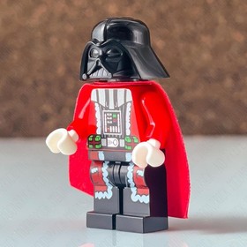 🌈 LEGO Santa Darth Vader sw0599 Minifigure sw599 Star Wars Other 75056