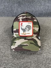Goorin Bros The Farm Hat Cap Snap Back Mens One Size Camo Cock Trucker