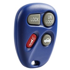 Key Fob Remote Replacement for 2001-2007 GM 15184352 KOBLEAR1XT Navy Blue