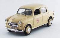 1:43 Rio Fiat 1100/103 Croce Rossa Italiana C.R.I. Ambulanza 1956 Cream RIO4468