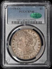 1878-CC Morgan Silver Dollar $1 PCGS XF40 CAC