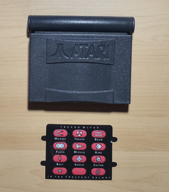 Trevor McFur in the Crescent Galaxy with Overlay (Atari Jaguar) Tested Working