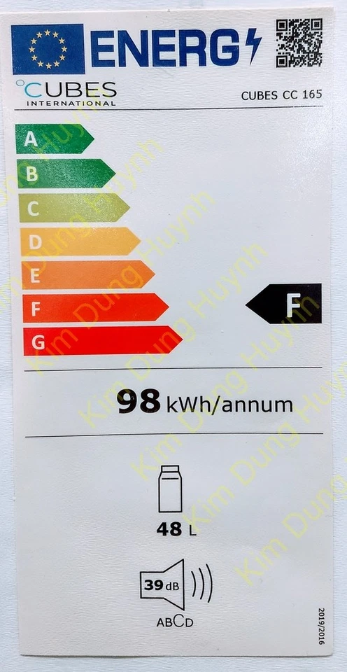 HUSKY Kühlschrank Coca Cola Design HUS-CC165 Cool ICE CUBE Mini Bar Kühl Würfel - Bild 2 von 4