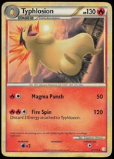 Typhlosion 32/123 DMG HeartGold & SoulSilver Rare Pokemon