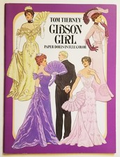 GIBSON GIRL paper DOLLS in FULL COLOR by TOM TIERNEY