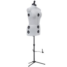 Adjustable Dress Form Mannequin Medium US 12-18 Sewing Pinnable 13 Dials Dritz