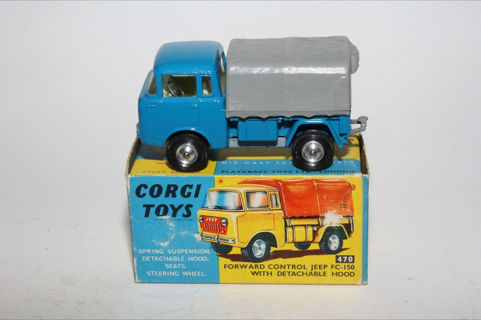 Corgi GB N°478 – Jeep FE 150 Hydraulic Toner Wagon – 1/43 – Neuve En Boîte, Collection