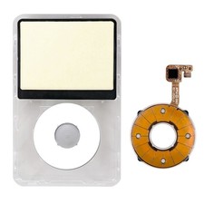 iPod Classic Clear Center Click Wheel Button Faceplate Face Plate 6th 7th Gen