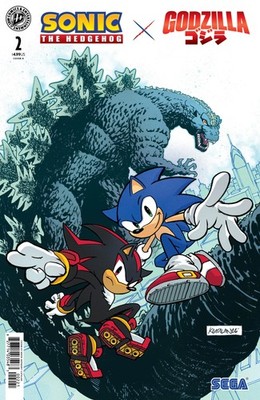 Sonic The Hedgehog X Godzilla #2 CVR B Catalan Pre Order 9/2/26 IDW