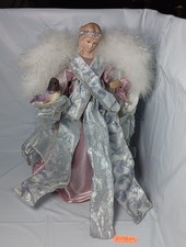 Dan Dee Collectors Choice Angel Decor Holding Dove With Feathers 13 Inch Tall