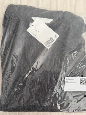 H&M Textured Knit Top Dark Gray Women's Size S New With Tags