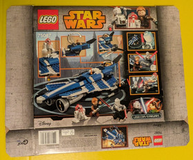 Lego Star Wars Anakin's Custom Jedi Starfighter 75087  ***BOX ONLY***