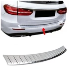 For Mercedes E-CLASS S213 WAGON 2016-2023 Chrome Rear Bumper Protector GLOSSY