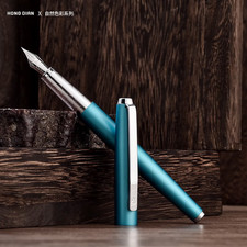 HongDian 525 Cyan FOUNTAIN PEN Fine Nib - NEW in box