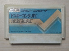 Donkey Kong Jr. 3 NES Cassette retro game