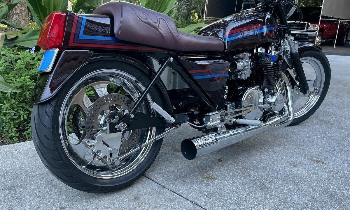 A Vintage 1980 KZ1000 Mark II Prepped for Dragstrip Glory