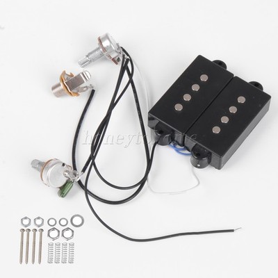 Prewired Humbucker Pickups Set for PB 4-String Bass Guitar