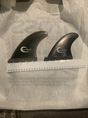 2 Fins Right Side & Middle 90s Surf O FISHL Surfboard Fins Surfing #4 Incomplete
