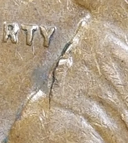1952 Lamination ERROR  Lincoln Wheat Penny