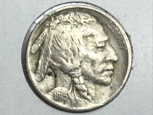 1915 Buffalo Nickel in extremely fine
