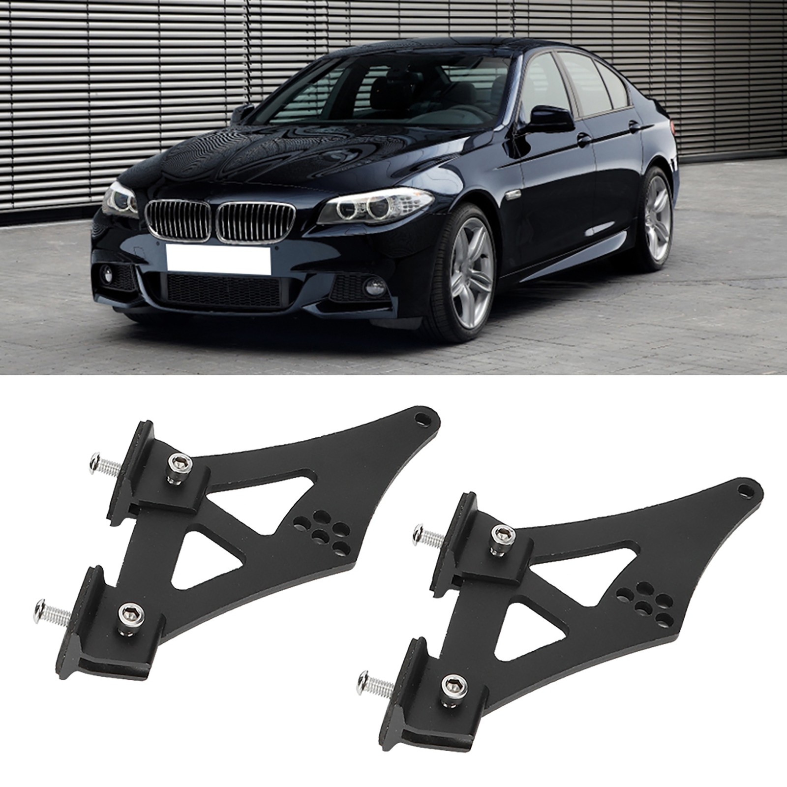 5 CNC Aluminum Alloy Rear Wing Trunk Racing Tail Spoiler Legs Mount Bracket R GB