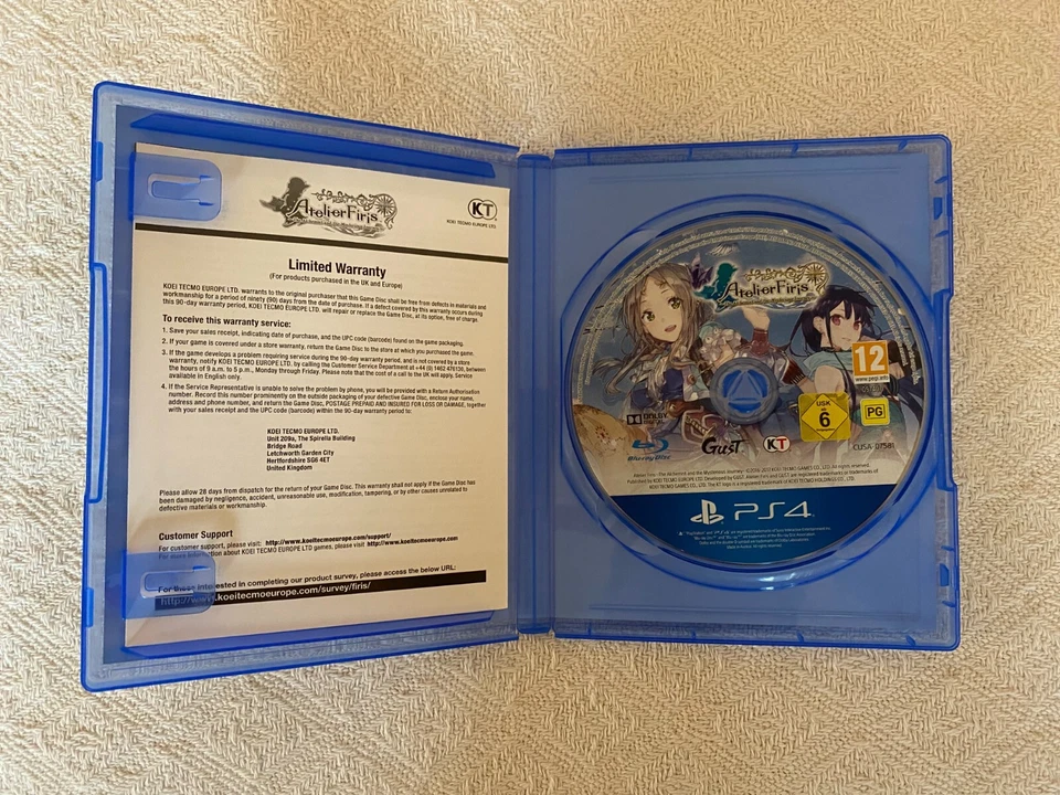 Atelier Firis Sony PS4 - UK PAL Immaculate CIB - High Quality Packing - Tracked - Image 4 of 4