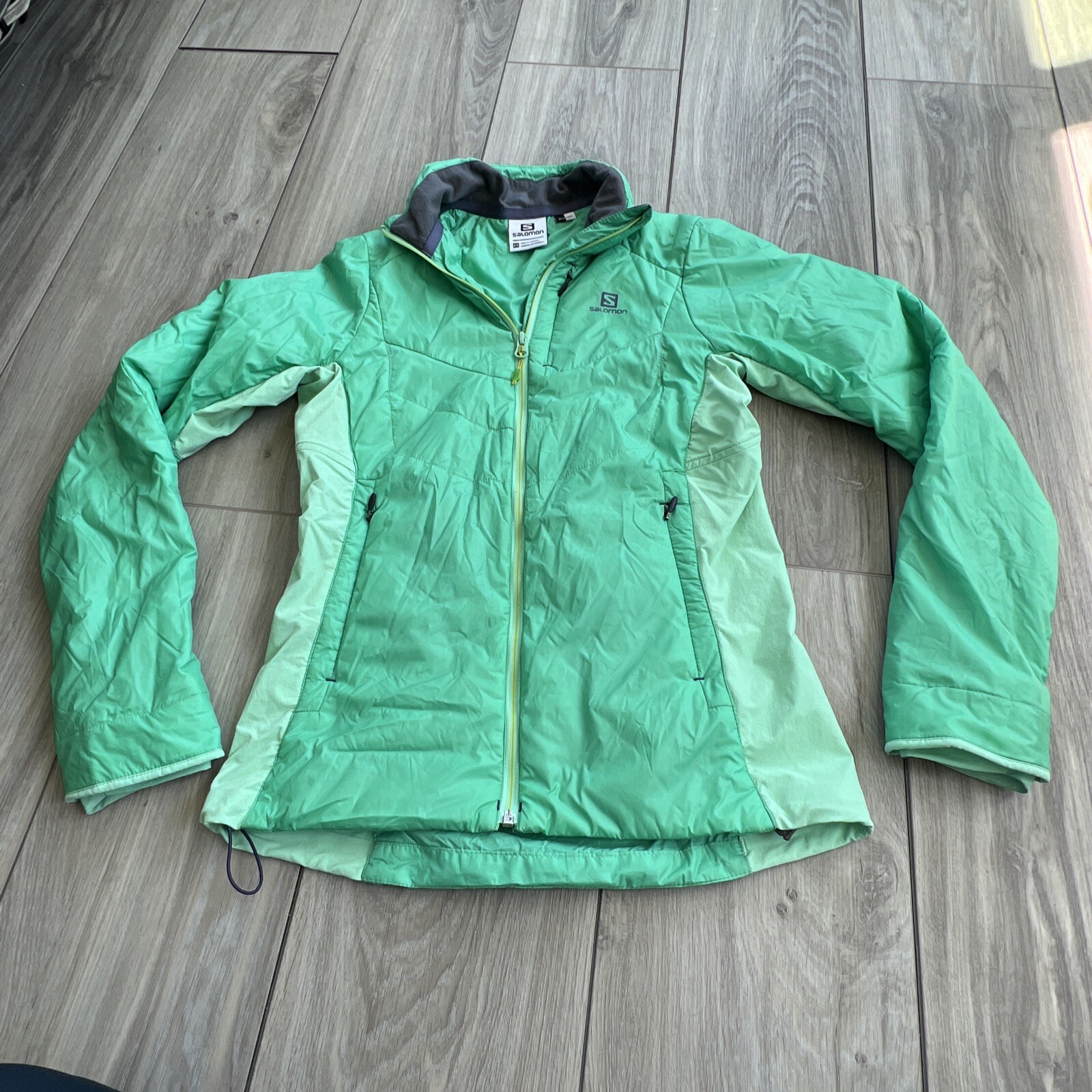 SALOMON ActiLoft Giacca Isolata Primaloft Verde Giacca Donna Taglia XS