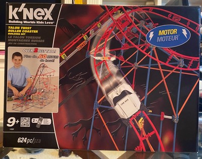Knex Talon Twist Roller Coaster (624 pcs) - New - Open Box