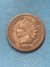1863 Indian Head Cent - Copper Nickel - As Shown! (#0184)