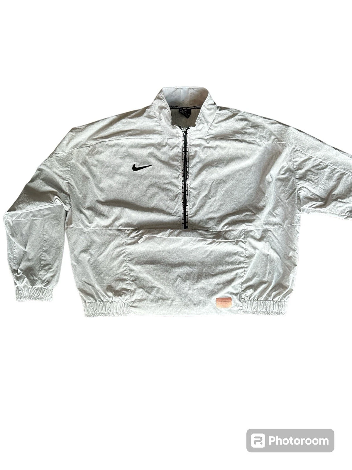 OFF WHITE Giacca calcio Nike donna FC 1 2 zip. Maglione Off White taglia XL