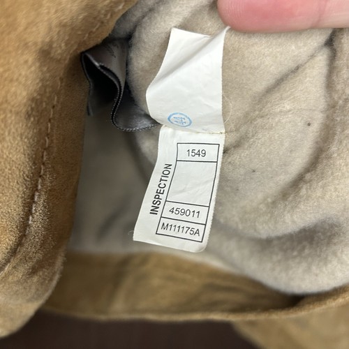 Vintage Wilson Leather Pelle Studio Bomber Jacket Tan Suede Mens 2XL XXL - Picture 18 of 18