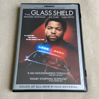The Glass Shield (DVD 1994 w/ Miramax Guide) Ice Cube Michael